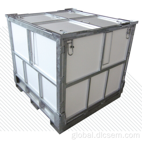 Steel Turnover Box Heavy Duty Transport Big Metal Containers Factory
